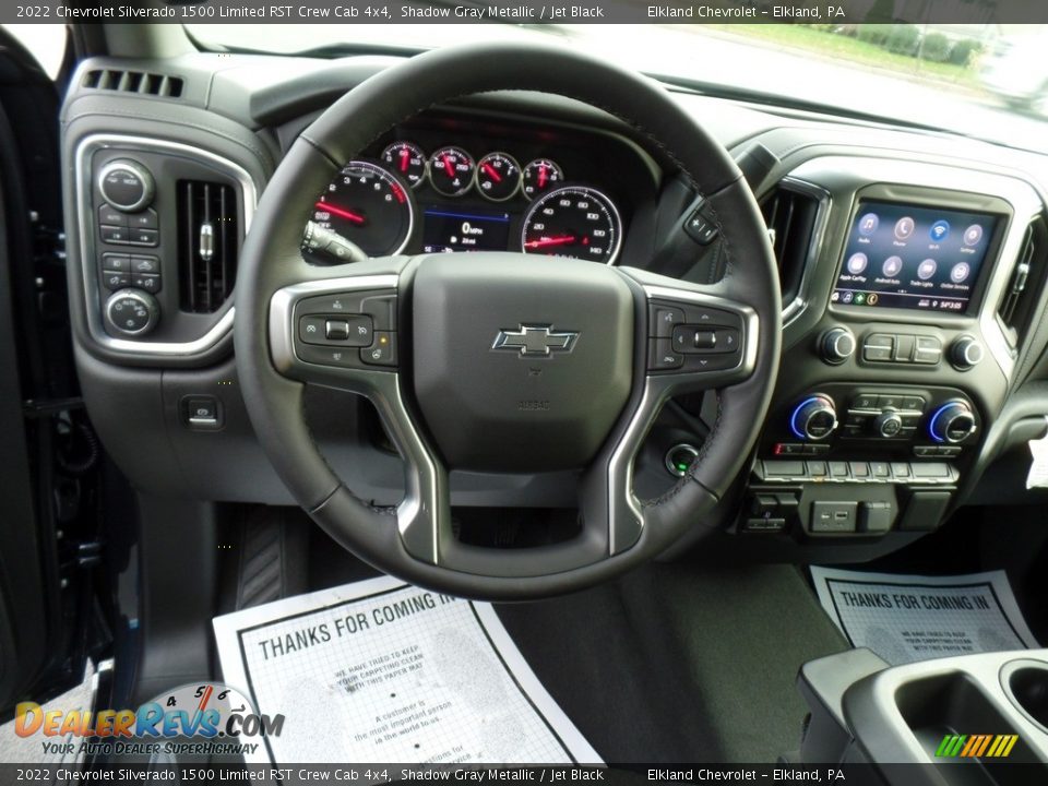 2022 Chevrolet Silverado 1500 Limited RST Crew Cab 4x4 Shadow Gray Metallic / Jet Black Photo #23