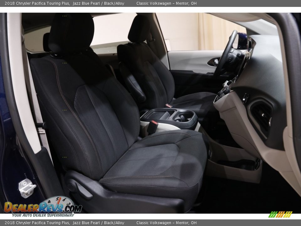 2018 Chrysler Pacifica Touring Plus Jazz Blue Pearl / Black/Alloy Photo #17