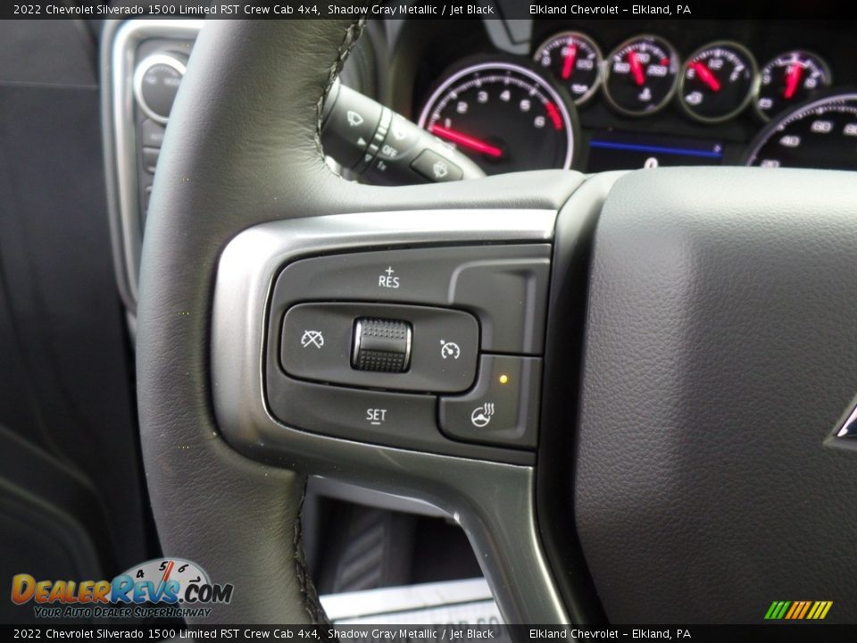 2022 Chevrolet Silverado 1500 Limited RST Crew Cab 4x4 Shadow Gray Metallic / Jet Black Photo #25