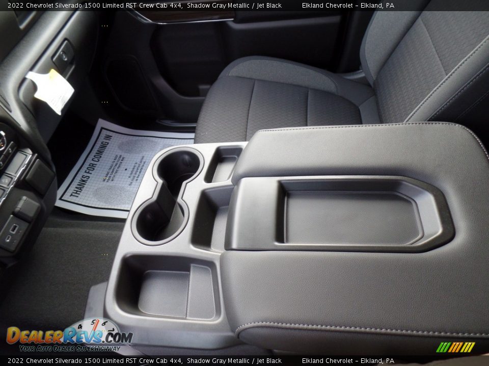 2022 Chevrolet Silverado 1500 Limited RST Crew Cab 4x4 Shadow Gray Metallic / Jet Black Photo #36