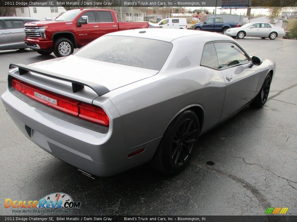 2011 Dodge Challenger SE Billet Metallic / Dark Slate Gray Photo #4