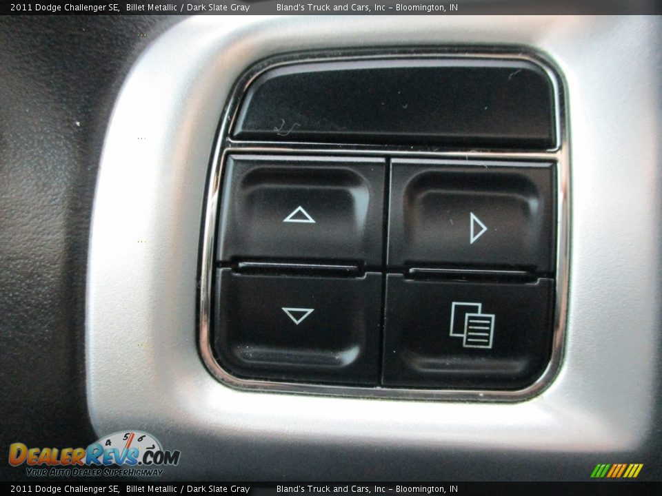 2011 Dodge Challenger SE Billet Metallic / Dark Slate Gray Photo #14
