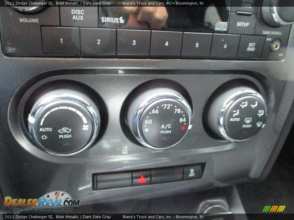 2011 Dodge Challenger SE Billet Metallic / Dark Slate Gray Photo #18