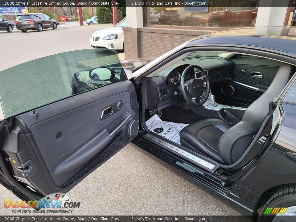 2008 Chrysler Crossfire Limited Coupe Black / Dark Slate Gray Photo #3