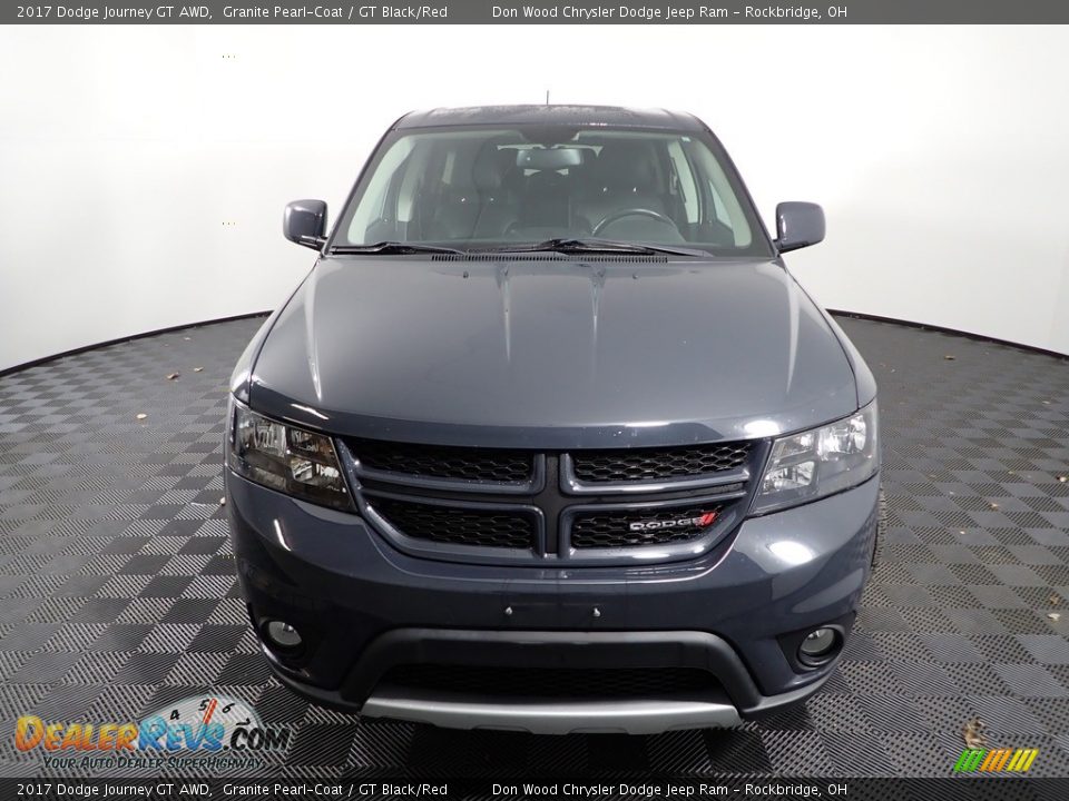 2017 Dodge Journey GT AWD Granite Pearl-Coat / GT Black/Red Photo #5