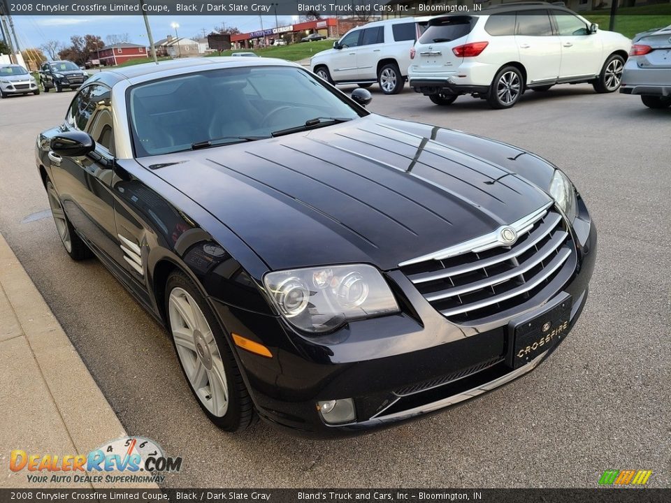2008 Chrysler Crossfire Limited Coupe Black / Dark Slate Gray Photo #27
