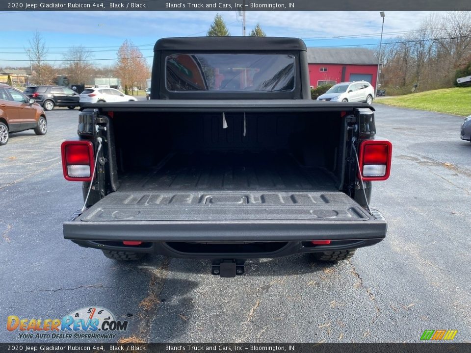 2020 Jeep Gladiator Rubicon 4x4 Black / Black Photo #9