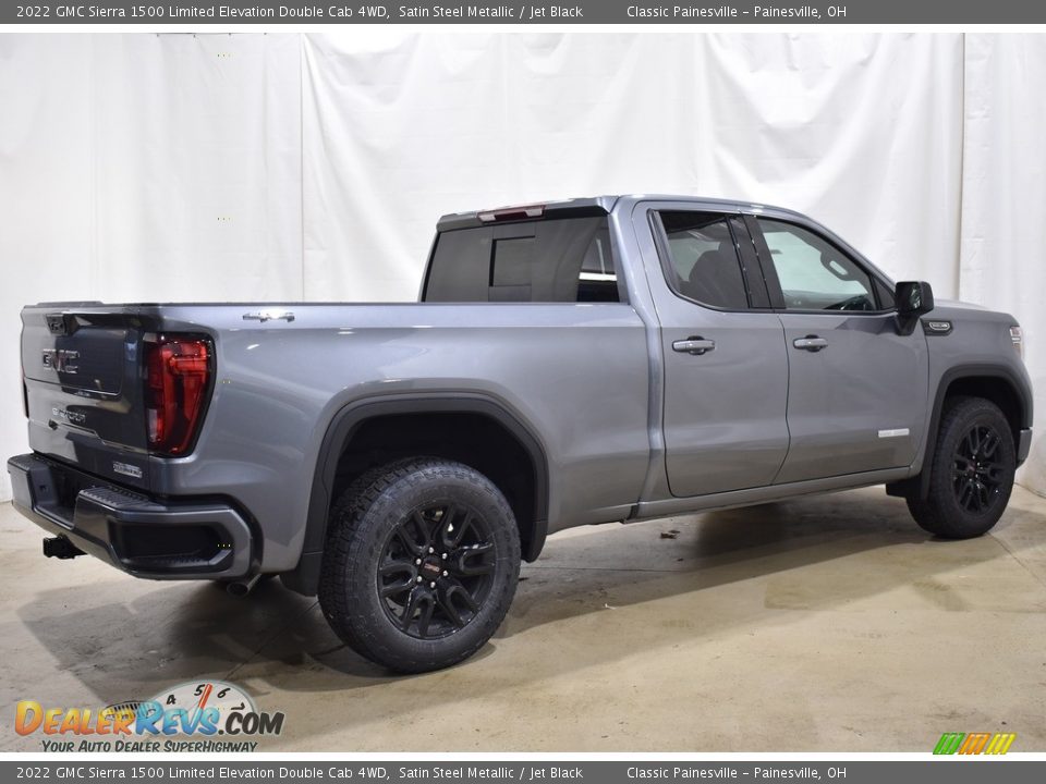 2022 GMC Sierra 1500 Limited Elevation Double Cab 4WD Satin Steel Metallic / Jet Black Photo #2