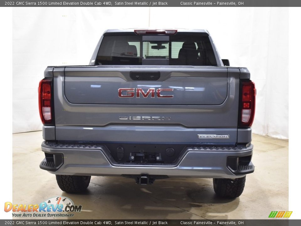 2022 GMC Sierra 1500 Limited Elevation Double Cab 4WD Satin Steel Metallic / Jet Black Photo #3