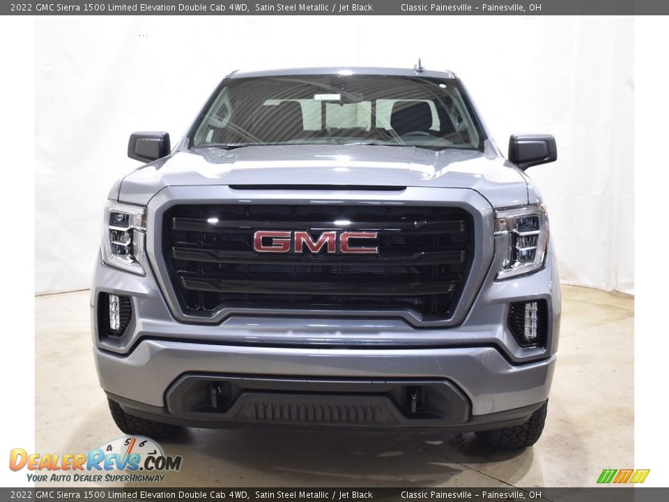 2022 GMC Sierra 1500 Limited Elevation Double Cab 4WD Satin Steel Metallic / Jet Black Photo #4