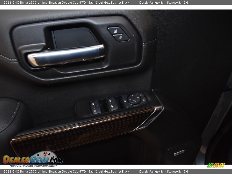 2022 GMC Sierra 1500 Limited Elevation Double Cab 4WD Satin Steel Metallic / Jet Black Photo #8