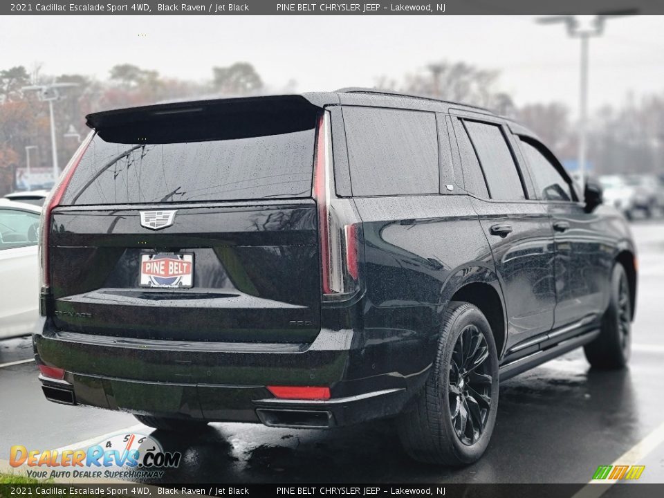 2021 Cadillac Escalade Sport 4WD Black Raven / Jet Black Photo #3