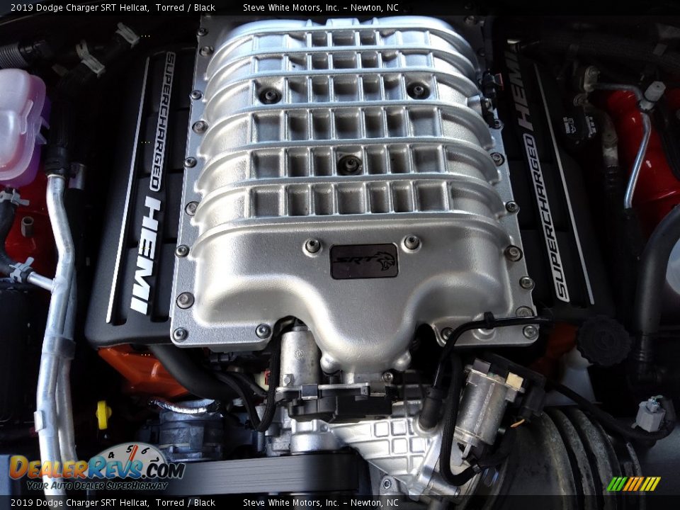 2019 Dodge Charger SRT Hellcat 6.2 Liter Supercharged HEMI OHV 16-Valve VVT V8 Engine Photo #10