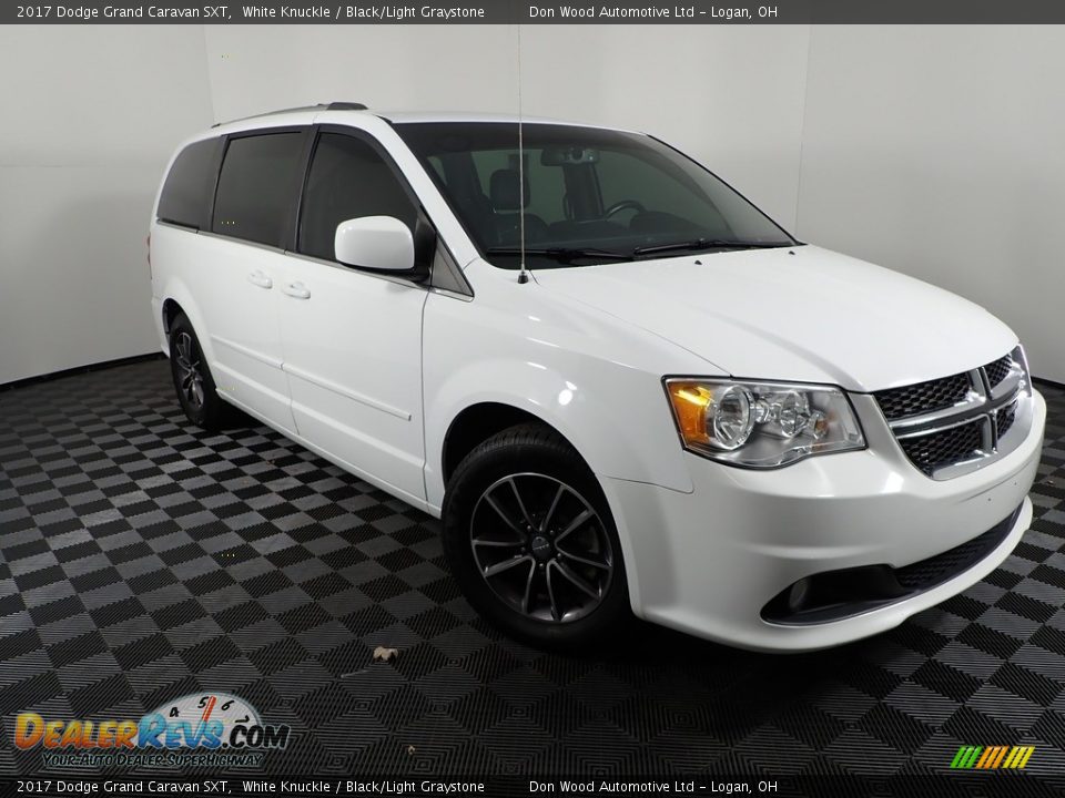 2017 Dodge Grand Caravan SXT White Knuckle / Black/Light Graystone Photo #3