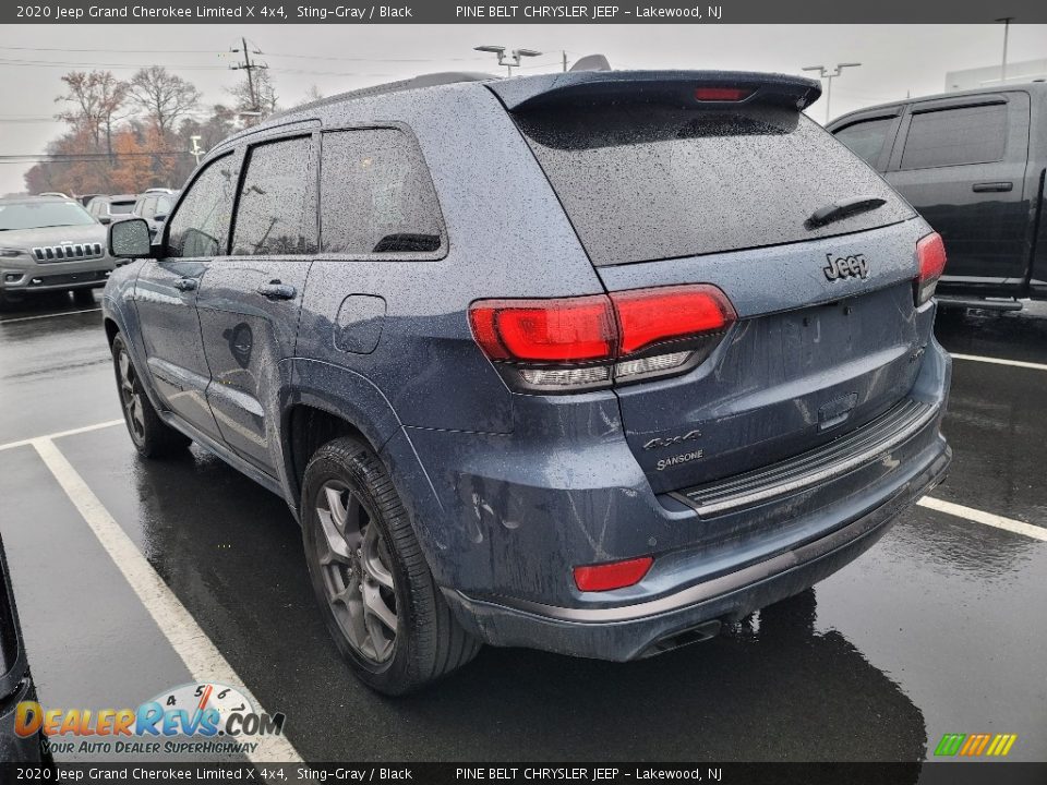 2020 Jeep Grand Cherokee Limited X 4x4 Sting-Gray / Black Photo #5