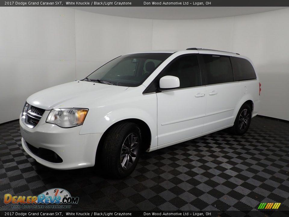 2017 Dodge Grand Caravan SXT White Knuckle / Black/Light Graystone Photo #8