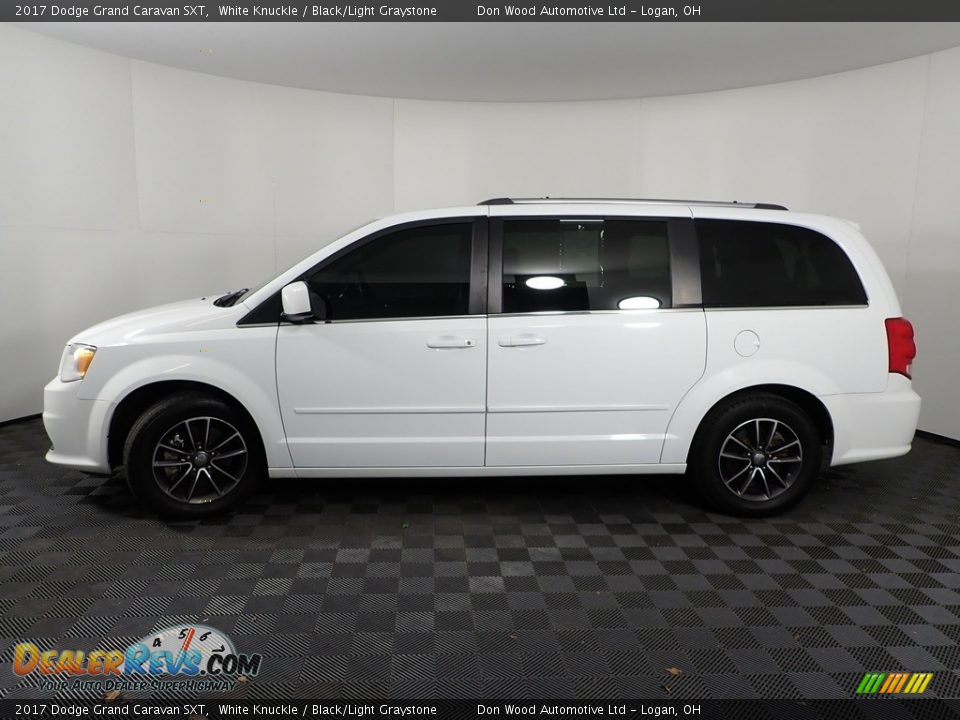 2017 Dodge Grand Caravan SXT White Knuckle / Black/Light Graystone Photo #9