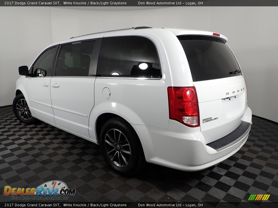 2017 Dodge Grand Caravan SXT White Knuckle / Black/Light Graystone Photo #10