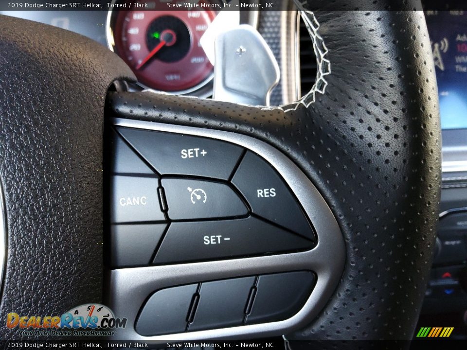 2019 Dodge Charger SRT Hellcat Steering Wheel Photo #21