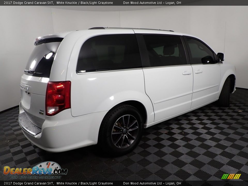 2017 Dodge Grand Caravan SXT White Knuckle / Black/Light Graystone Photo #14