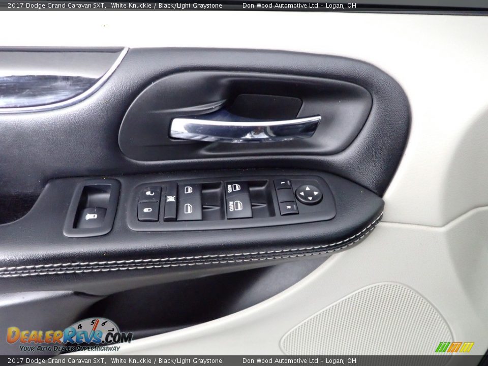 2017 Dodge Grand Caravan SXT White Knuckle / Black/Light Graystone Photo #16