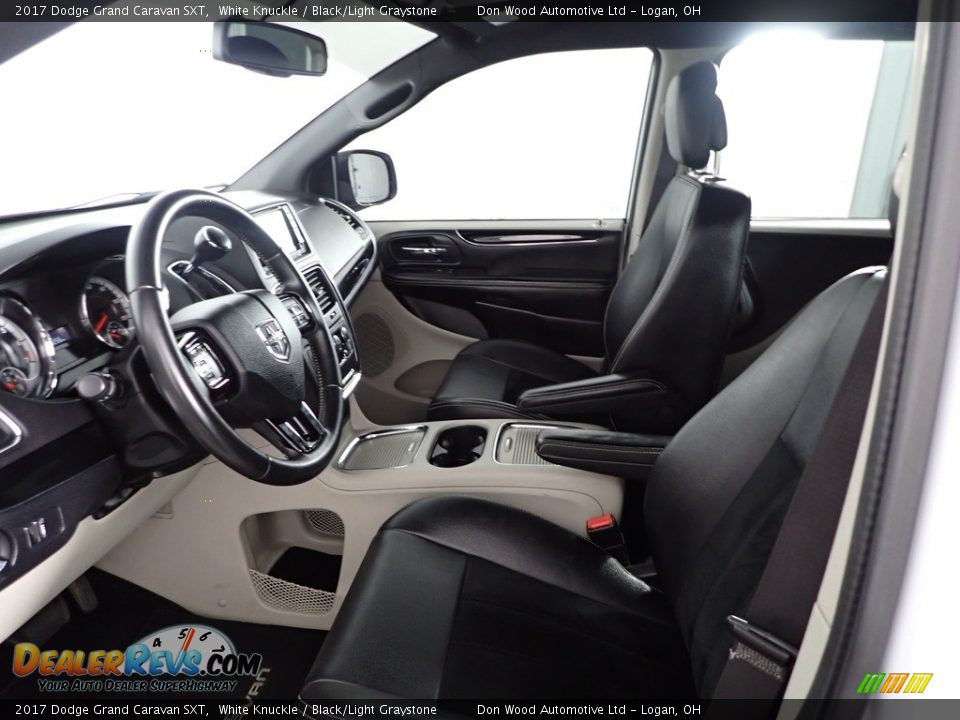2017 Dodge Grand Caravan SXT White Knuckle / Black/Light Graystone Photo #18