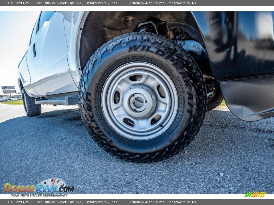 2015 Ford F250 Super Duty XL Super Cab 4x4 Oxford White / Steel Photo #18