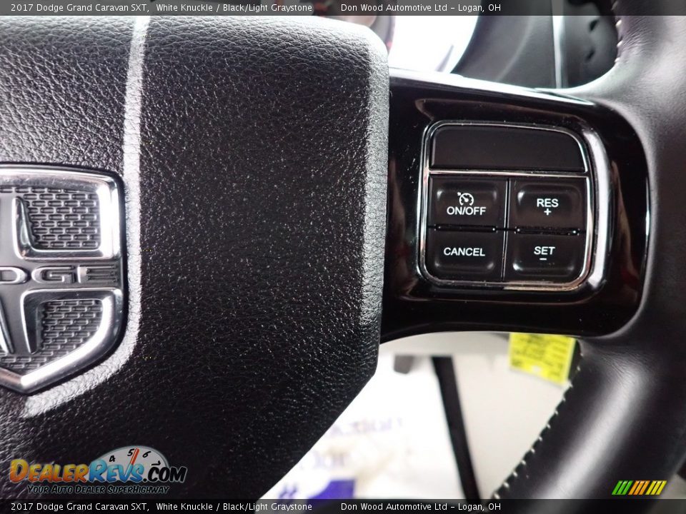 2017 Dodge Grand Caravan SXT White Knuckle / Black/Light Graystone Photo #21