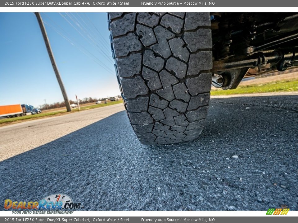 2015 Ford F250 Super Duty XL Super Cab 4x4 Oxford White / Steel Photo #22