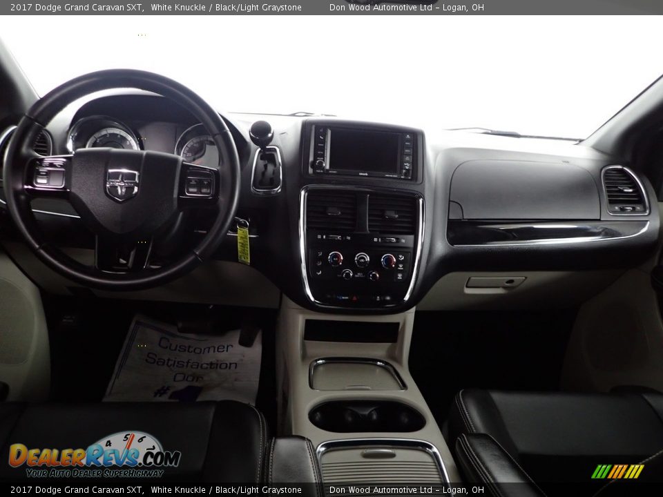 2017 Dodge Grand Caravan SXT White Knuckle / Black/Light Graystone Photo #29