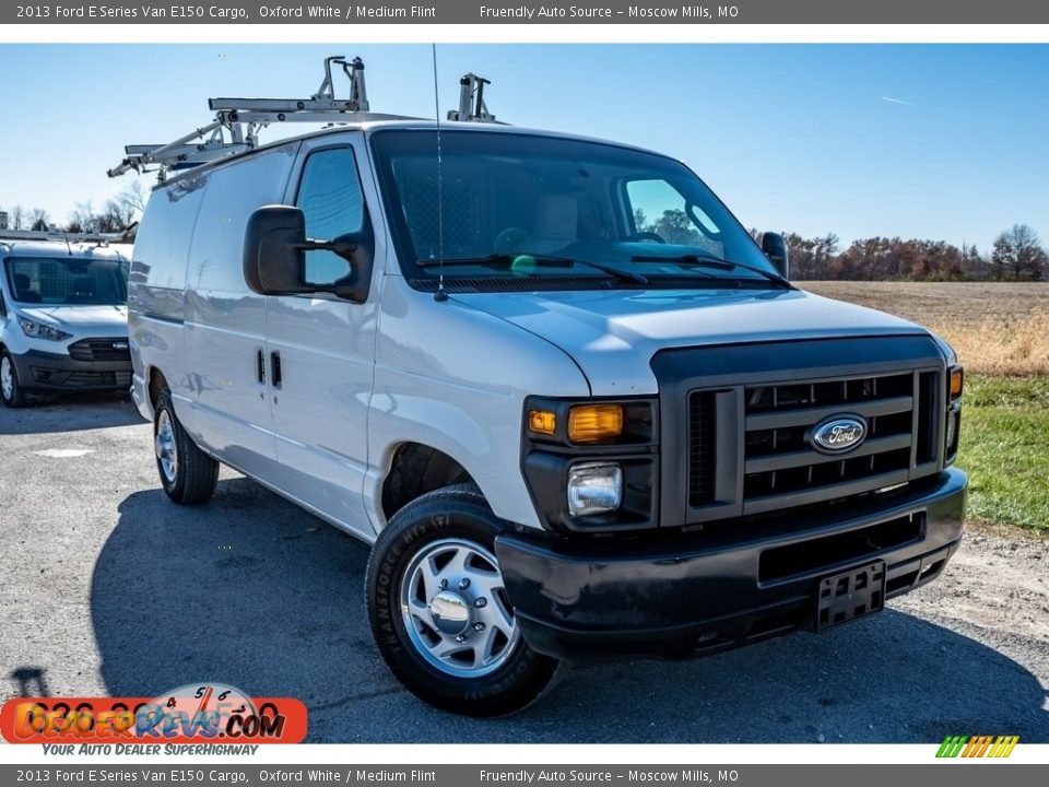 2013 Ford E Series Van E150 Cargo Oxford White / Medium Flint Photo #1