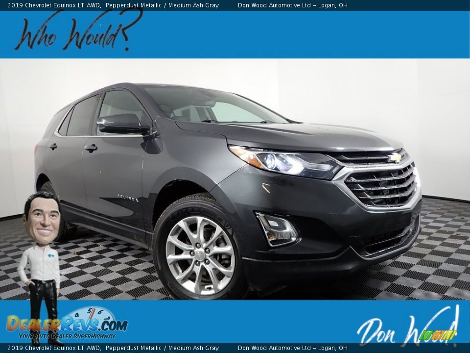 2019 Chevrolet Equinox LT AWD Pepperdust Metallic / Medium Ash Gray Photo #1