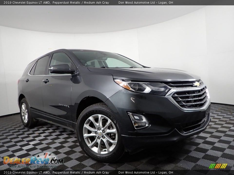 2019 Chevrolet Equinox LT AWD Pepperdust Metallic / Medium Ash Gray Photo #3