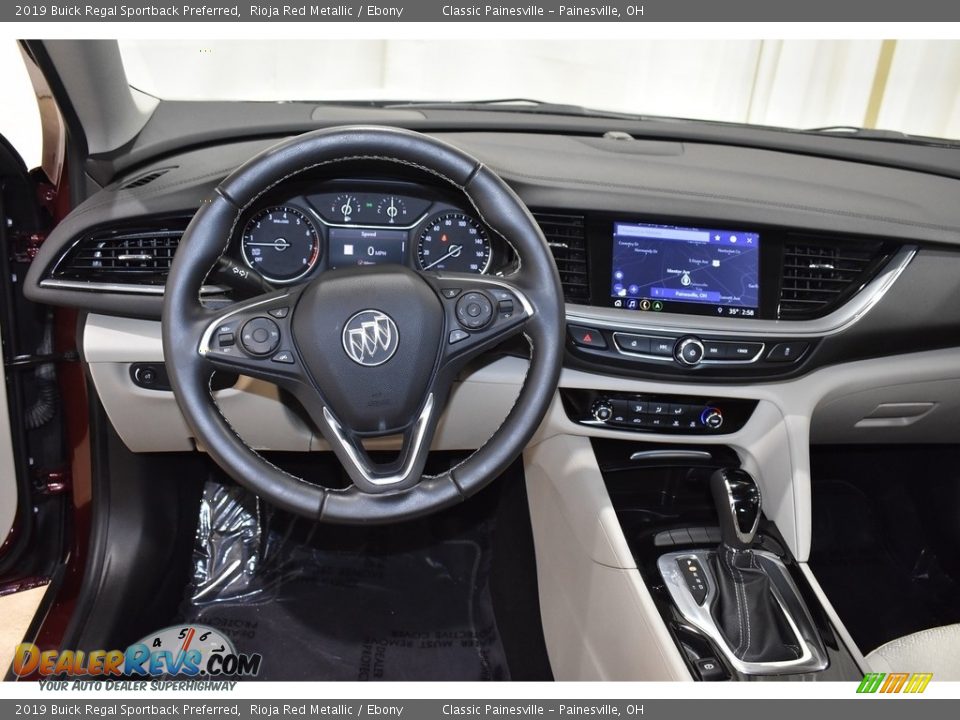 2019 Buick Regal Sportback Preferred Rioja Red Metallic / Ebony Photo #13