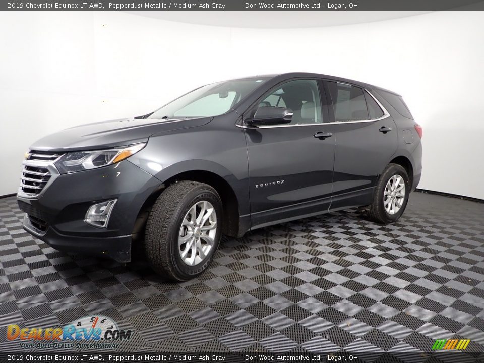 2019 Chevrolet Equinox LT AWD Pepperdust Metallic / Medium Ash Gray Photo #9