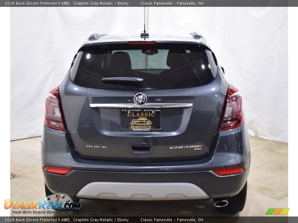 2018 Buick Encore Preferred II AWD Graphite Gray Metallic / Ebony Photo #3