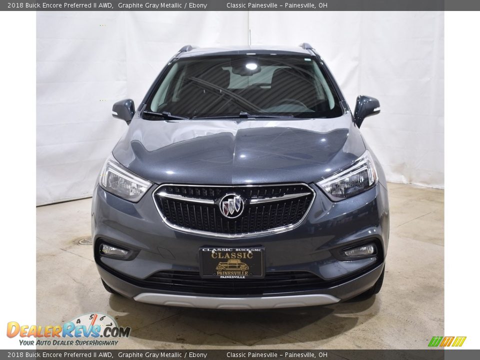 2018 Buick Encore Preferred II AWD Graphite Gray Metallic / Ebony Photo #4