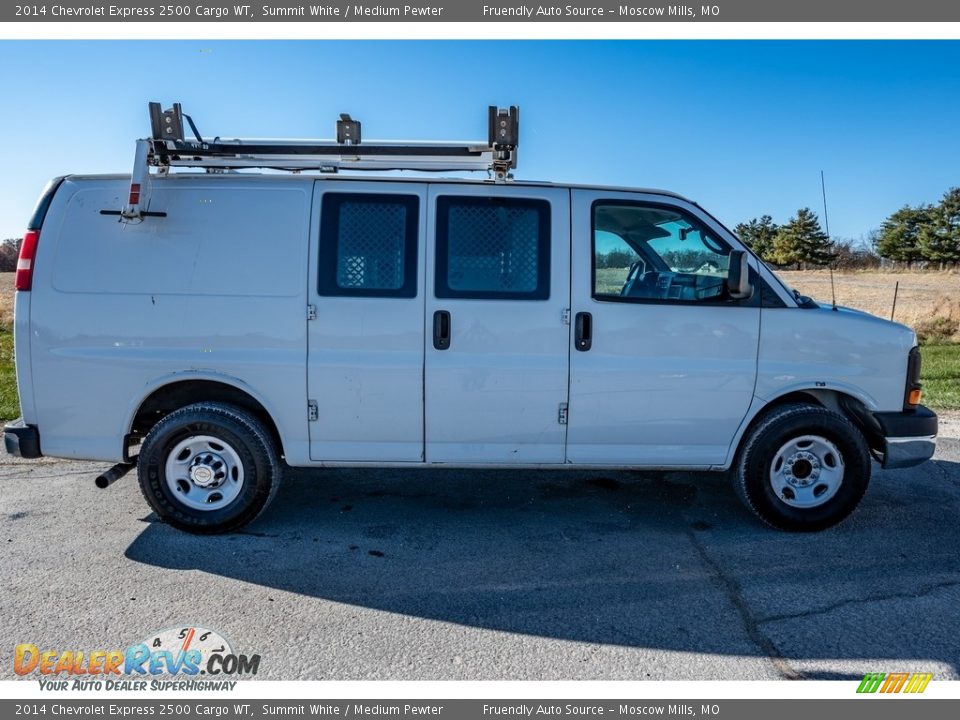 2014 Chevrolet Express 2500 Cargo WT Summit White / Medium Pewter Photo #5