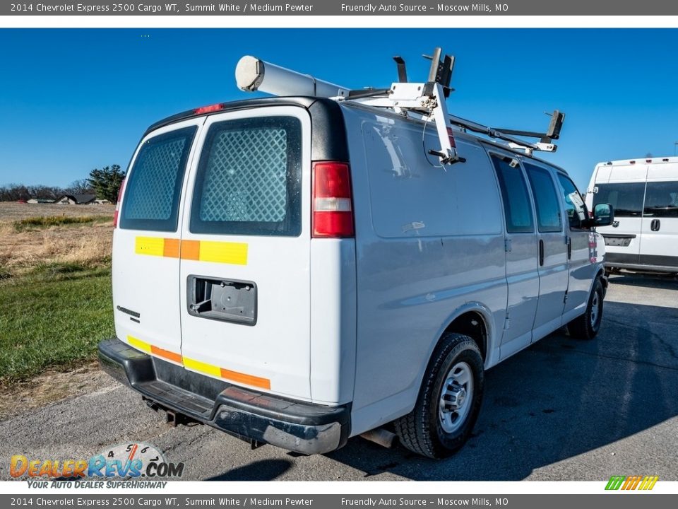 2014 Chevrolet Express 2500 Cargo WT Summit White / Medium Pewter Photo #6