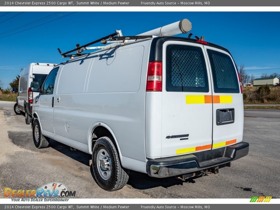 2014 Chevrolet Express 2500 Cargo WT Summit White / Medium Pewter Photo #8