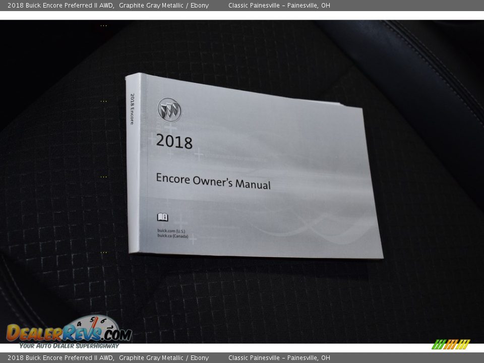 2018 Buick Encore Preferred II AWD Graphite Gray Metallic / Ebony Photo #16