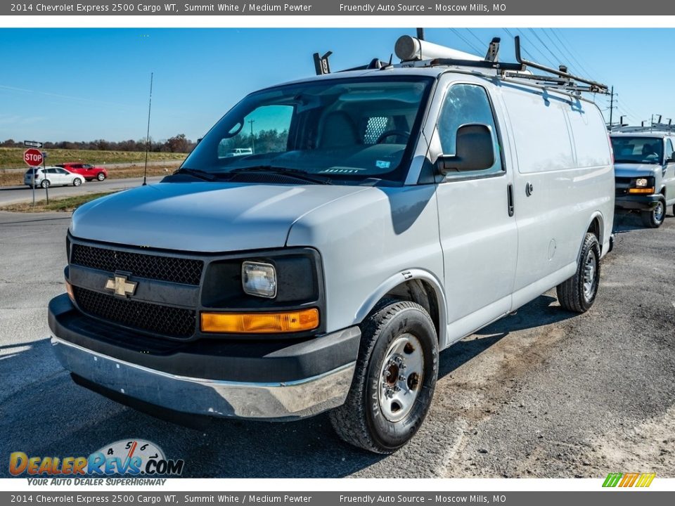 2014 Chevrolet Express 2500 Cargo WT Summit White / Medium Pewter Photo #10