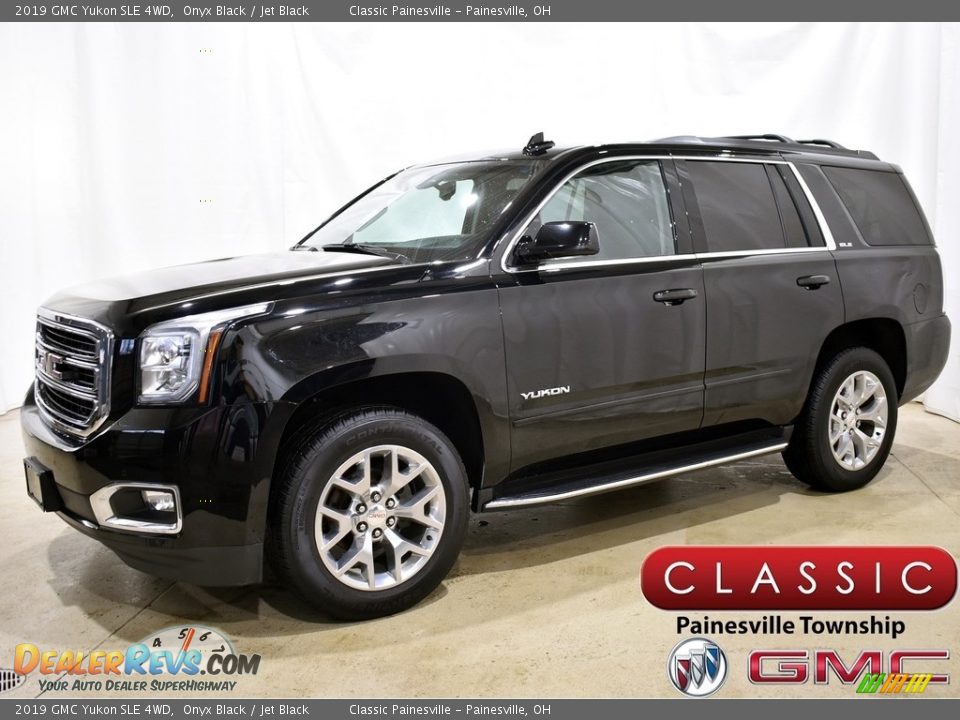 2019 GMC Yukon SLE 4WD Onyx Black / Jet Black Photo #1