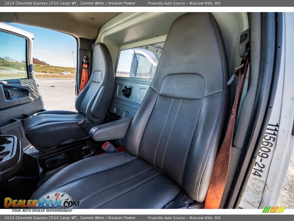 2014 Chevrolet Express 2500 Cargo WT Summit White / Medium Pewter Photo #12
