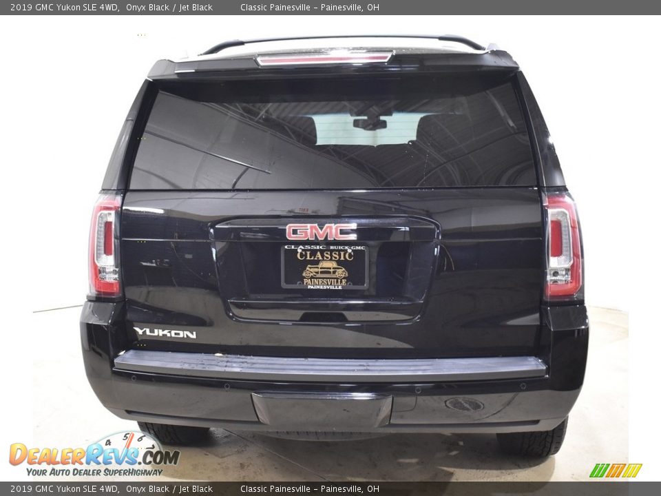 2019 GMC Yukon SLE 4WD Onyx Black / Jet Black Photo #3