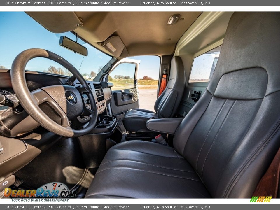 2014 Chevrolet Express 2500 Cargo WT Summit White / Medium Pewter Photo #13