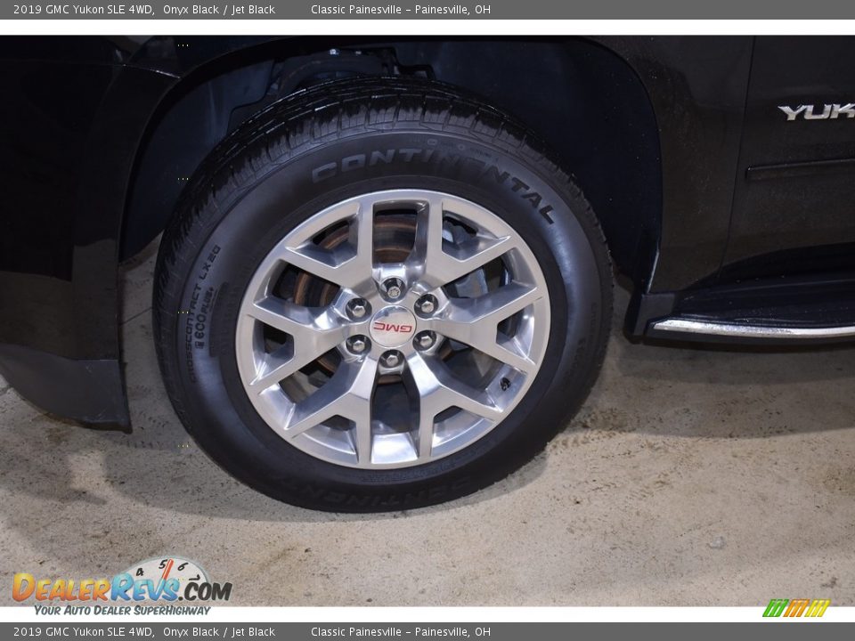 2019 GMC Yukon SLE 4WD Onyx Black / Jet Black Photo #5