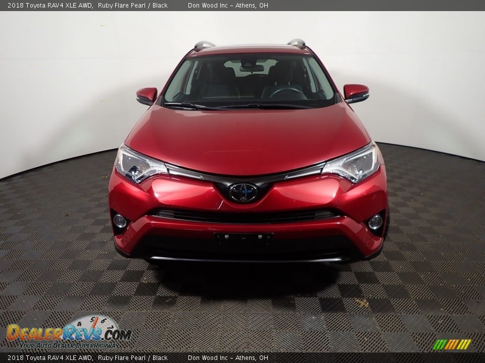 2018 Toyota RAV4 XLE AWD Ruby Flare Pearl / Black Photo #6