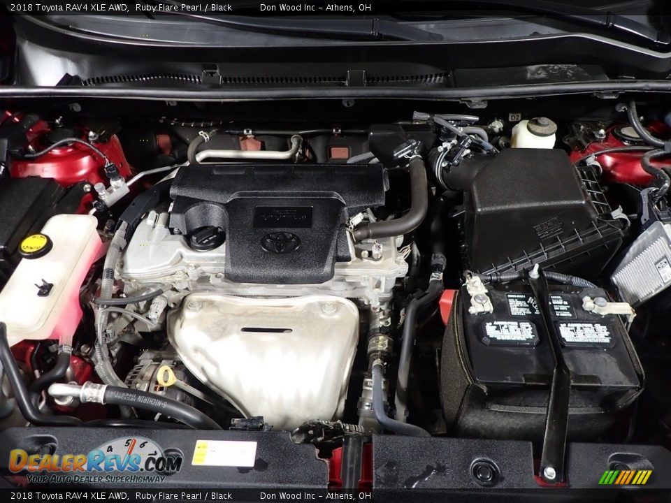 2018 Toyota RAV4 XLE AWD Ruby Flare Pearl / Black Photo #8