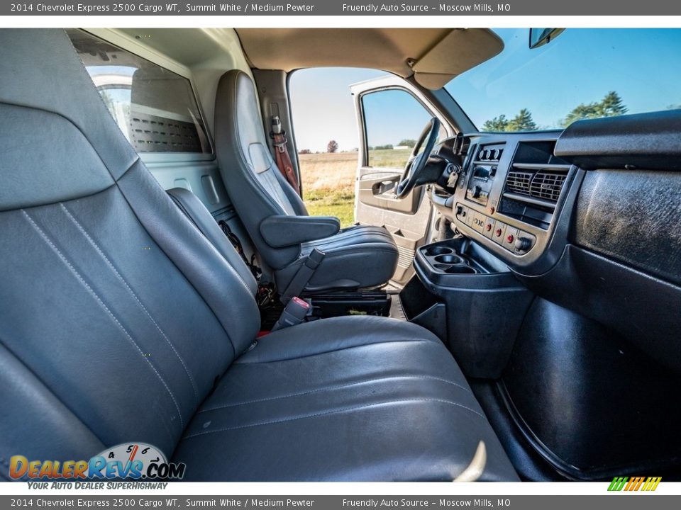 2014 Chevrolet Express 2500 Cargo WT Summit White / Medium Pewter Photo #17